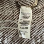 Free People Love Language Brown Henley Sleeveless Tank Top Size S Linen Blend Photo 3