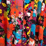 LuLaRoe colorful floral kimono coverup Abstract Floral Design new S tropical Photo 4