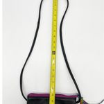 ILI New York Leather Crossbody Bag Colorblock Pink Black Tassel Y2K Retro Chic Black Photo 12