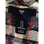 Gap Women's Multicolor Plaid Checkered Short Sleeve Crewneck Tee T-shirt Top M Photo 3