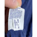 American Eagle Blue Pink Shirt With Bow Tie Aztec Accent Womens XS Stretch Photo 5