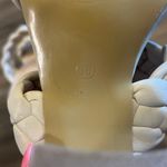 Cream Braided Heals Size 7 Photo 5