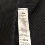 Alo Yoga Hazy Mock Neck Pullover Black XS Photo 5