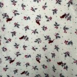 Celestial Dreams Nightgown Size XL Midi Cardinal Holly Red Birds Grannycore Cozy Photo 3