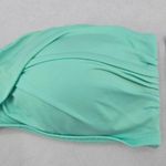 Mossimo Green Crisscross Strapless Bandeau Bikini Bralette Swim Top S Small Photo 2