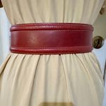 MEXX genuine leather red belt Photo 1
