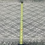 🇮🇹 Alessandro Scarf Crochet & Lace Vintage Victorian Lace Scarf In Off White Photo 2