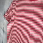 Ella Moss  Red And White Striped Women's Top Photo 6