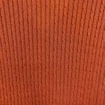 Irvine Park Merino Wool Sweater Vest Cable Knit Rust Color Women Size XL Photo 3