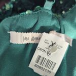 Mi Ami Green Sequin One Shoulder Mini Dress NWOT Size Small Formal Sequin Dress Photo 7