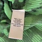 ECI  Black & Green Floral Cardigan Size Small Photo 3