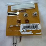 Rachel Zoe Silver Earring Set of three pairs NEW Photo 3