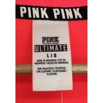 Victoria's Secret New PINK Ultimate Logo Pink Gray 1/4 Zip Pullover Women's Photo 5