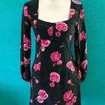 Intermix  Dresses Bernice 100% silk Floral Dress in size 4 Photo 4