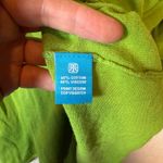 Tori Richard  Women's Green Button Front Cardigan Sweater L Preppy Office Holiday Photo 3