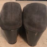 Taryn Rose TR  gray suede wedge size 8.5 Photo 6