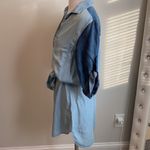 Cloth & Stone Anthropologie Two Tone Chambray Shirt Dress Photo 3