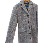 J.Crew Nalya Italian Tweed Button Front Lady Coat Purple Size 2 Photo 8