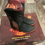 NWT Los Altos Black Leather Western Boots Size 6 Photo 13