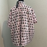 Karl Lagerfeld  Black and Pink Logo women’s  Shirt Photo 2