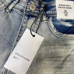 Bamboo  rayon denim capri pants, size 5‎ Photo 2