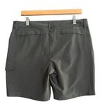 Eddie Bauer Women Size 10 Charcoal Gray Midi 5 Pocket Shorts Basic Simple Hiking Photo 5
