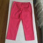 Jones New York Stretch Crop Pants Capris Bright Pink - Size 14 Photo 7