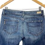 Paige  Bootcut Flare Benedict Canyon Classic Mid Rise Light Medium Wash Womens 28 Photo 4