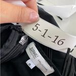 Bibhu Mohapatra Collective Dress Womens‎ 8 Black Cutout Fringe Poplin Midi Photo 4