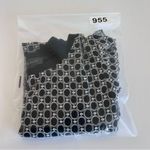 Gracia  Women’s Short Sleeve Blouse Black Medium Photo 11