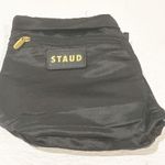 STAUD Beaded Check Drawstring Pouch Women's Black Multi color Photo 6