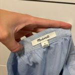 Madewell  Meadow Ruffle Blue Skirt Photo 5