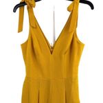 Dress the Population Maira Jumpsuit in Canary Yellow XS New Photo 3