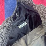 Cherokee  Black double shoulder strap knit bag pocket button closure Photo 1