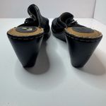 Cherokee Black Leather Mules Size 11 Photo 3