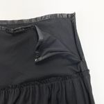 J. Peterman Tiered Mesh Skirt Womens 16‎ Whimsigoth Fairycore Witchy Cottagegoth Black Photo 5