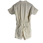 Lee Short Union-Alls Cream Utility Denim Romper Size Small Photo 13