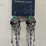 Her Universe Studio Ghibli Spirited Away Haku Bling Drop Earrings Photo 3