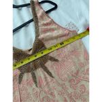 Free People NWT  Starstruck Champagne Corset Bodycon Knit Dress Size S Photo 4