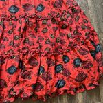 Ulla Johnson  Red Adyna Short Casual Dress Photo 3
