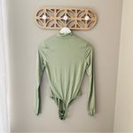 Urban Outfitters  Long Sleeve Bodysuit Green Sz Small NWT Photo 8
