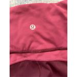 Lululemon Dark Adobe / Blush Berry / Violet Red Colour Me Ombre Crop *21" Size 4 Photo 4