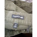 TOAD&CO Women's Olive Green Stretch Pants Size 8 Casual Everyday Outdoor Photo 3