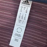 ADIDAS Novelty Polo Shirt Size Small Quiet Crimson NEW Golf Short Sleeve Active Red Photo 7