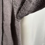 Fossil  Y2K Gray Cashmere Blend Open Sweater Cardigan Flare Sleeve Womens XL Boho Photo 6