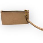 Etienne Aigner Dual Compartment Clare Small Tan Leather Clutch Photo 3