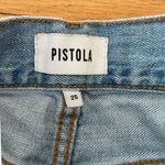 Pistola  Women's Distressed Denim Jeans Pant High Rise Light Wash - 25‎ Photo 1