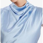 Bardot NWT Auria Satin Maxi Dress In Softblue size 12 Photo 11