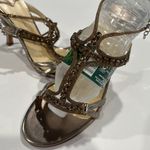 Veronica M Women's Veronica Pewter Sandals Heels Limited Edition - Size‎ 8. Photo 9