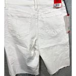 Buffalo David Bitton  Womens White Distressed‎ Mid Rise Bermuda Jean Shorts 8/29 Photo 7